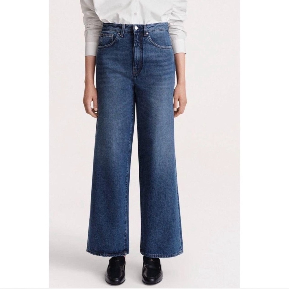 Toteme High-Rise Wide-Leg Women's Jeans Neverworn